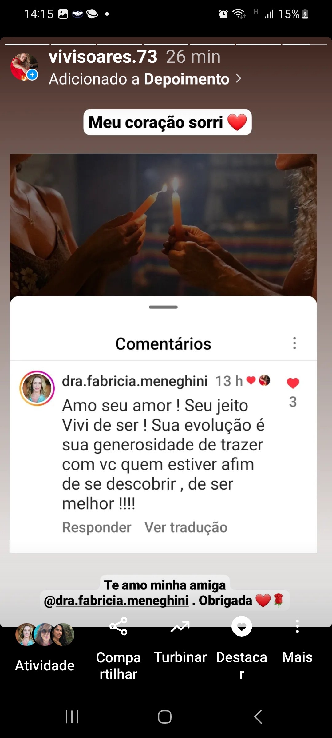 depoimento Fabrícia AUTOENCONTRO